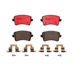 Audi Brake Pad Set Rear (Ceramic) 8K0698451G - Brembo P85099N